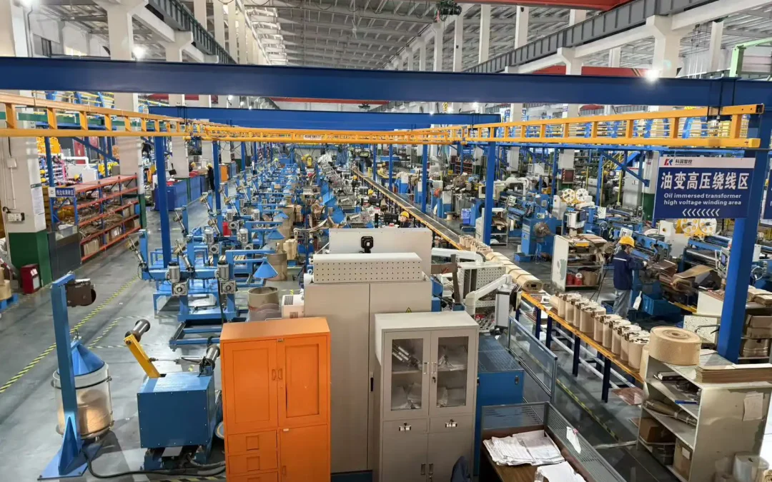 What Processes Define an Oil Immersed Power Transformer Factory?