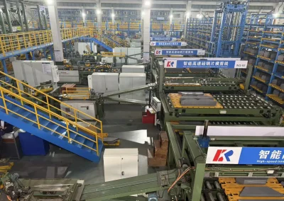 Intelligent high-speed silicon steel sheet cross-cutting line
