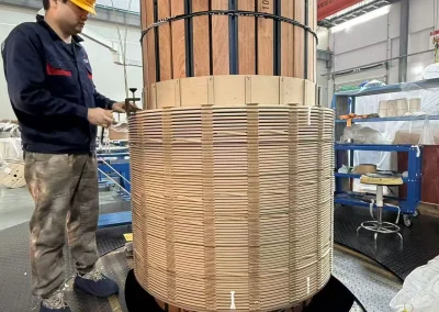 Transformer winding assembly