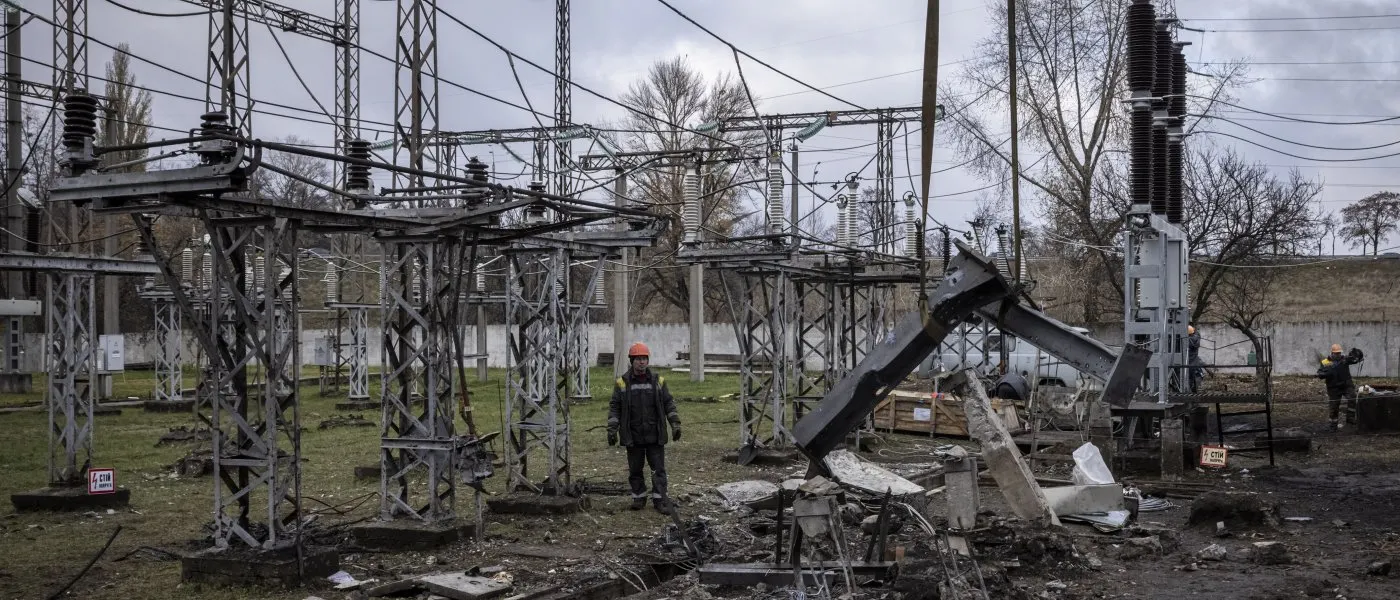 Emergency Power Grid Recovery In Ukraine