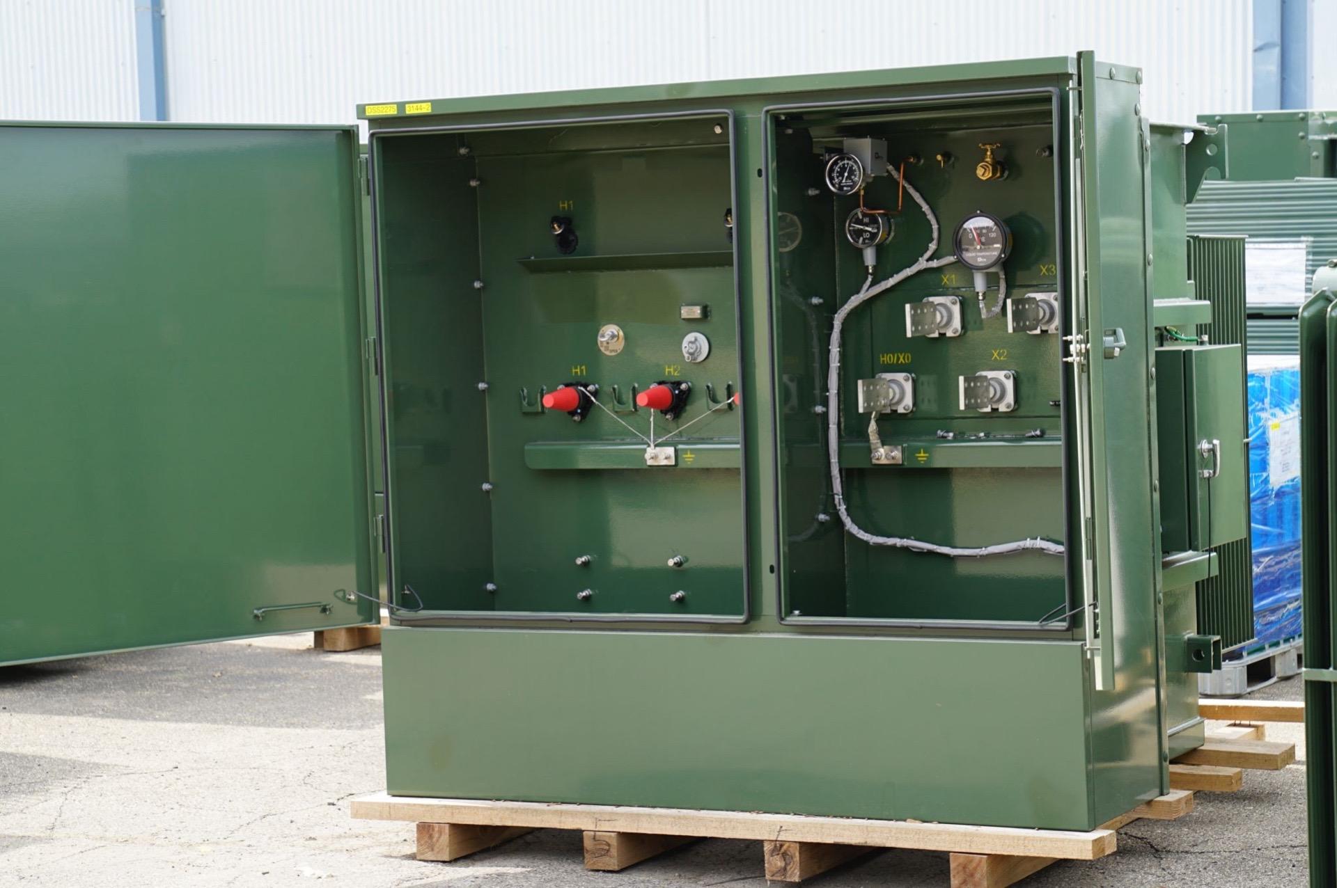 Inside An American Style Pad Mounted Transformer