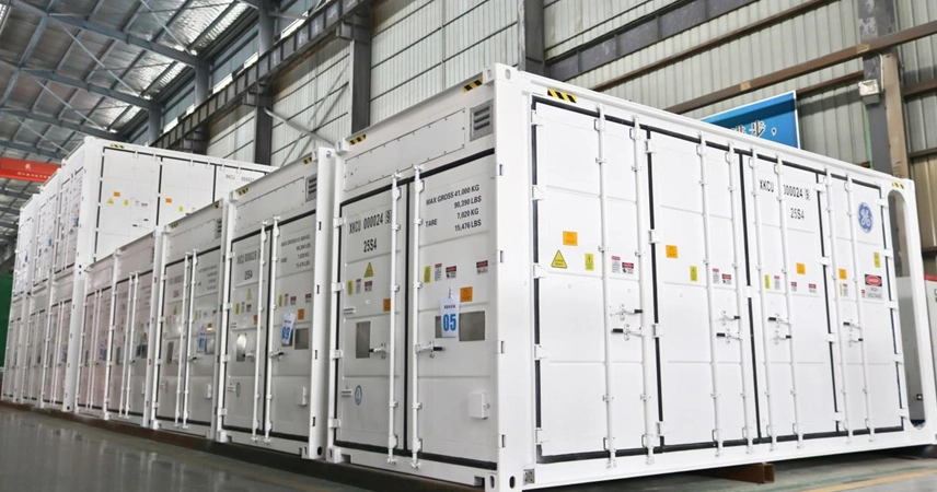 Standard Energy Storage Container For A 200 Mw Pv Power Plant