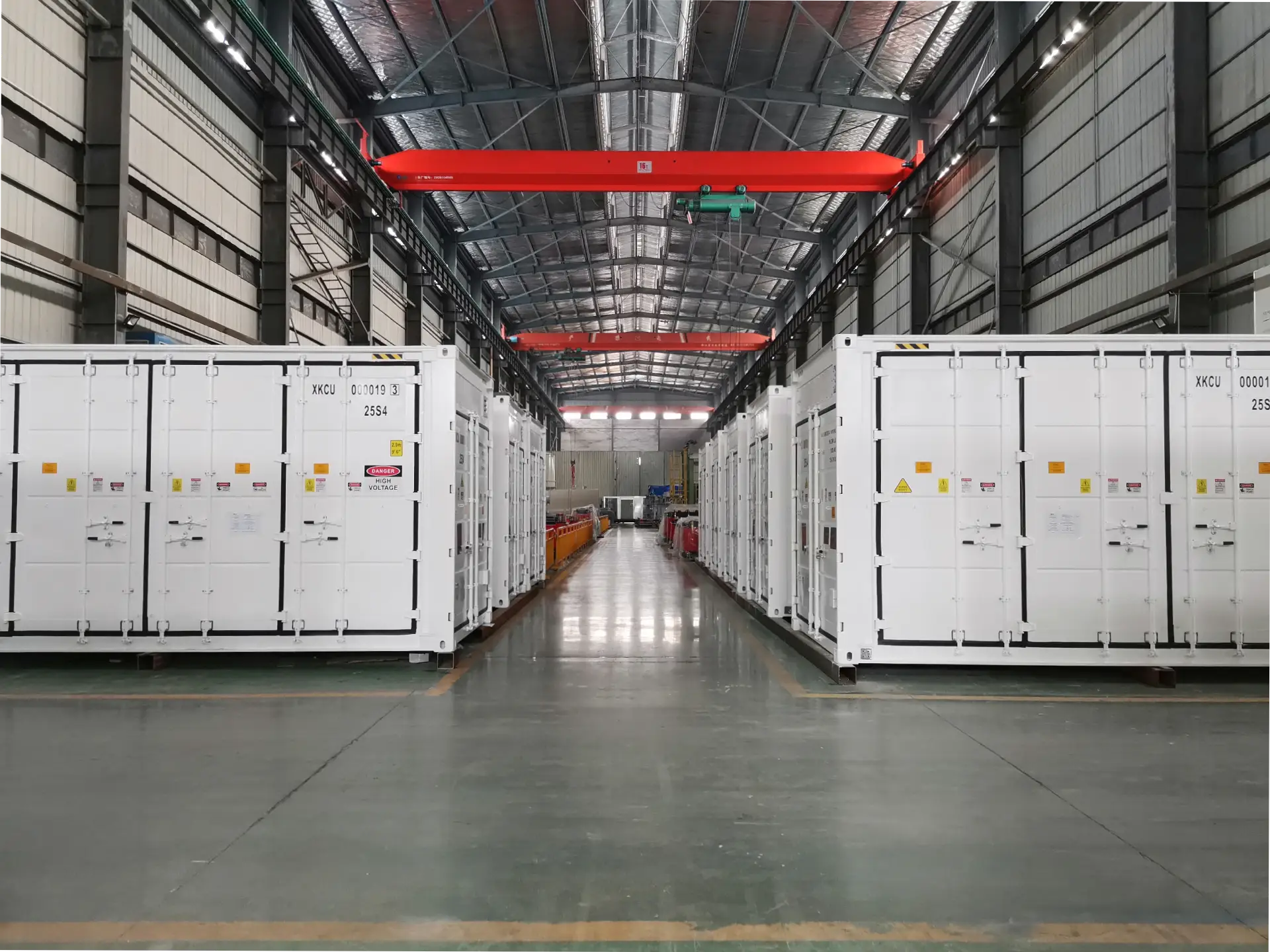 Standard Energy Storage Container For A Pv Power Plant