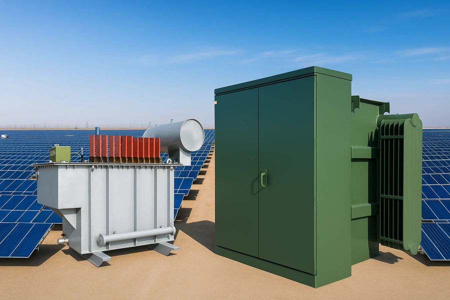 Pv Step Up Transformer Essential For Solar Plants